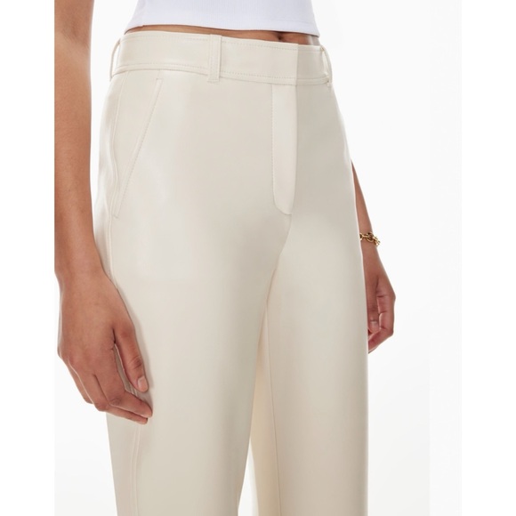 🌟Host Pick🌟Babaton Command Cropped Pant Cropped Vegan Leather Pants Size 14 - Picture 5 of 8